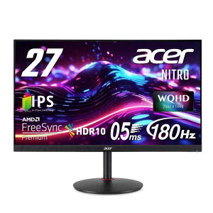 {GCT[ yzAcer Nitro Q[~Oj^[ 27C` IPS  WQHD 144Hz 180Hz 0.5ms HDMI 2.0 VESA}EgΉ Xs[J[ wbhz[q s{bg@\  XV271UM3bmii