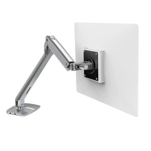 ERGOTRON �G���S�g���� MXV ���j�^�[�A�[�� �f�X�N�}�E���g �X�����^�C�v �V���o�[ 34�C���`(3.2~9.1kg)�܂� VESA�K�i�Ή� 45-486-026