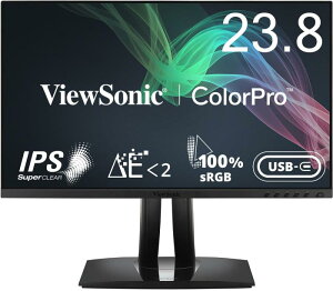 ViewSonic r[\jbNWp 23.8C` ColorPro VP2456 J[}l[Wgj^[ (tHD/IPS/sRGB100%/PantoneF/USB Type-C(60Wd)//t[X/ʐ^ҏW[h