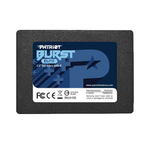 Patriot Memory SSD 120GB Burst Elite SATA3 ����2.5�C���` PBE120GS25SSDR