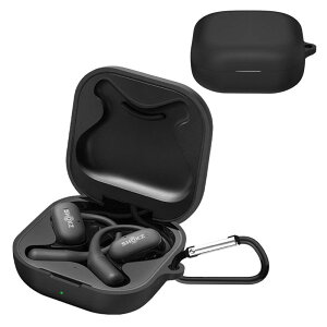 TOORQR For Shokz OpenFit �P�[�X �J�o�[ Shokz OpenFit�V���R���f�� �P�[�X �ی�J�o�[ �h�� �h�o �����h�~ �L�Y�h�~ �S�ʕی� �y�� �J���r�i�t��