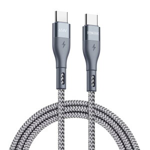 Beiwoer USB-C  USB-C �P�[�u�� ���ϋv�i�C���� USB QC3.0 PD�Ή� 65W�}���[�d Type C to Type C �P�[�u�� MacBook/iPad Pro/Air Samsung Galaxy Sony Hu