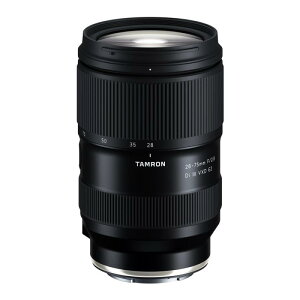 Tamron 28-75mm F/2.8 Di III VXD G2�ASony E�}�E���g�p�I�u�W�F�N�g�B