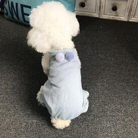 犬　犬服　犬の服　小型犬　パンツ　くすみカラー　カバーオールロンパース