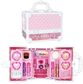 子供メイクアップセット ままごと 子供 化粧品おもちゃ 女の子 メイクアップ コスメティック 姫系 子供 女の子 コスメ メイクアップセット ごっこ遊び おもちゃドレッサー キッズ 小さい化粧台 プリンセスプレイハウス 中国製【海外通販】