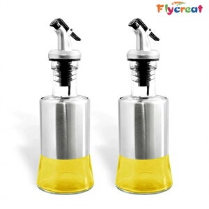 �I�C���{�g�� 200ML �K���X �I�C���|�b�g ���e�� ������ �e�� �ϔM�K���X �I�C������ �ݖ��{�g�� �|�{�g�� �h���b�V���O�{�g�� �ƒ�L�b�`���p 2�{�Z�b�g�y�C�O�ʔ́z