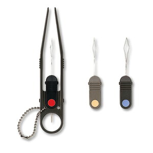 C&F DESIGN@CFA-40 3-in-1cB[U[ Tweezers
