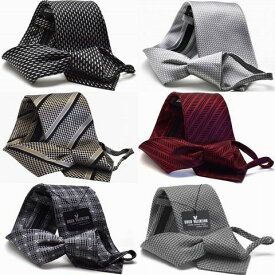 ワンタッチ クイック ギフト プレゼント シルク らくらく ネクタイ hwa-set(100) HUGO VALENTINO /FLYING BLUEsilk necktie ファスナー付きジャガード おしゃれ