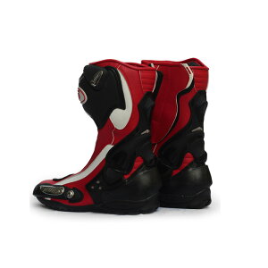 レーシングブーツ バイク用 ツーリング 防水 防寒 プロテクション ロードブーツ バイクウェア 3色