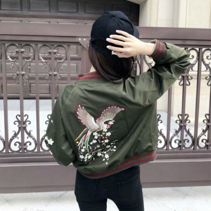 楽天市場 男女兼用 鳳凰刺繍マーク スカジャン リバーシブル 横須賀ファッション サイズs 2xl 2way仕様 野球服 ピンク Flying Fish