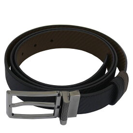 ダンヒル DUNHILL メンズベルト 型押しブラック 型押しブラウン バックル 回転式 リバーシブルタイプ DU24F4T22RR ギフト クリスマス プレゼント