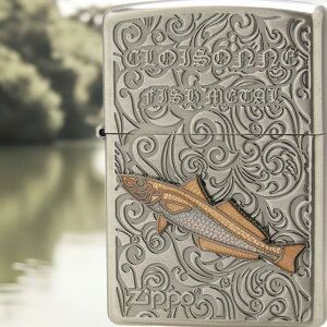 Zippo �W�b�|�[ �V���M�X ���B���e�[�W ���󃁃^�� �C���� Vintage Cloisonne fish metal Series Salt Water Fish AN-�V���M�X �v���[���g