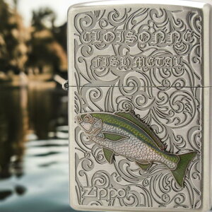 Zippo �W�b�|�[ �C�T�L ���B���e�[�W ���󃁃^�� �C���� Vintage Cloisonne fish metal Series Salt Water Fish AN-�C�T�L �v���[���g �M�t�g