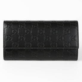 ＼最短翌日配送！／グッチ 財布 GUCCI 二つ折り 長財布 779785 CWC1G 1000 ブラック ぐっち さいふ メンズ レディース プレゼント ギフト 送料無料 彼氏 彼女 カップル 卒業 入学 就職 誕生日 父の日 母の日 ブラック クロ レザー GG柄 正規品