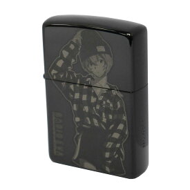ZIPPO by RADIO EVAレイ(RADIO EVA10th ANNIVERSARY:2nd ) ZIPPO 新世紀エヴァンゲリオン RADIO EVA 10周年記念 2nd レイ ブラックチタンコーティング高精細マイクロレーザー加工 ジッポー 正規品