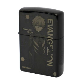 ZIPPO ジッポー ライター エヴァンゲリオン 新劇場版 渚カヲル ブラックチタンコート シリアルナンバー刻印 エヴァンゲリヲン アニメ キャラクター ZIPPOライター
