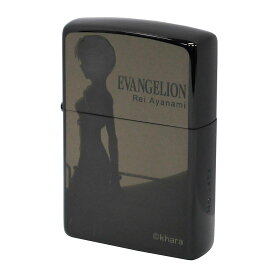 ZIPPO ライター ジッポー エヴァンゲリオン 新劇場版 Rei with moon 綾波レイ ブラック チタン コート EVANGELION エヴァンゲリヲン アニメ キャラクター ZIPPOライター ギフト プレゼント