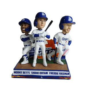 W[[Ox[X{[ TRIPLE BOBBLE {uwbh Jĕ tfBEt[} [L[Exbc Shohei Ohtani  Freddie Freeman  Mookie Betts Los Angeles Dodgers Big Three Triple Bobblehead T[