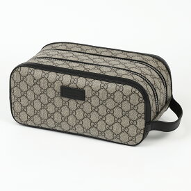【正規品】【お買い物マラソン期間最大楽天ポイント20倍11月11日1時59分まで】グッチ GUCCI ポーチ GGスプリーム トラベルポーチ 化粧ポーチ セカンドバッグ メンズ レディース ブランド プレゼント ギフト