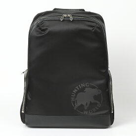 【本日〜楽天P10倍11/16日(日)23時59分まで】楽天ランキング1位 ハンティングワールド HUNTING WORLD ハンティングワールド バッグパック リュック ハンティングワールド ブラック 7932 新品 本物