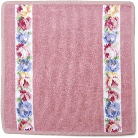 フェイラー ハンカチ タオル かわいい AIDA WEISS OLD ROSE 25cm×25cm プチ FEILER Feiler ハンドタオル 新品 本物 正規品プレゼント ギフト 贈り物 記念日 ブランド 人気 ふわふわ 正方形