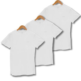 DIESEL ディーゼル Mサイズ Round Neck Tシャツ・カットソー 3枚セット ホワイト SPDG/AALW 3PK