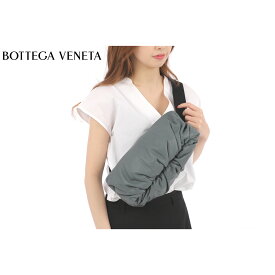 ボッテガヴェネタバッグ BOTTEGA VENETAショルダーバッグ メンズ レディースBOTTEGA VENETA ボッテガ・ヴェネタ ザ・ボディポーチ グレー レザー 629857 BOTTEGA VENETA レディースバック ボッテガショルダーバッグ 送料無料 あす楽