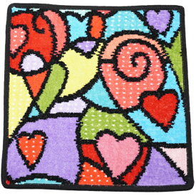 フェイラー ハンカチ Feiler ハンド タオル ハート ビート ブラック おしゃれ かわいい25cmx25cm 新品 未使用 正規品 プレゼント ギフト プチタオル 贈り物 記念日 ブランド 高級 ふわふわ 肌触り パープル ハート FEILER