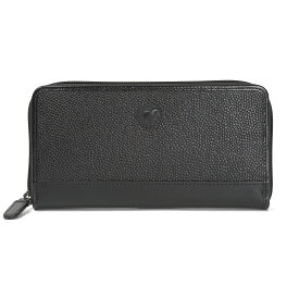 【正規品、本物】【楽天ポイント最大10倍11/11日(火)1時59分まで】ハンティングワールド HUNTING WORLD 長財布 メンズ レディース 本革 ブラック ロゴ型押し ジップアラウンドウォレット レザーウォレット ブランド ギフト プレゼント