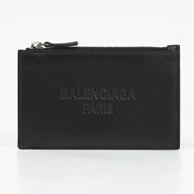 BALENCIAGA バレンシアガ カードケース コインケース メンズ レディース ブラック 本革 レザー ジップ付き ミニ財布 ブランド クリスマス プレゼント 人気 おしゃれ ギフト BALENCIAGA PARIS