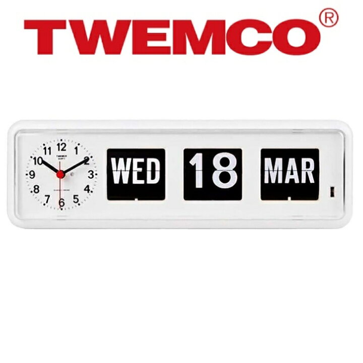 楽天市場】時計 TWEMCO トゥエンコ 置時計 パタパタ時計 フリップ 