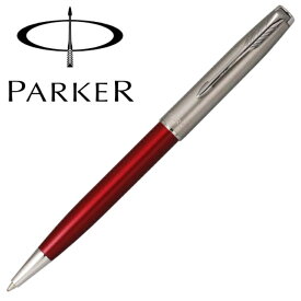 PARKER パーカー ソネット レッド サンドブラストCT　ボールペン 2146855 国内正規品 保証書 プレゼント ギフト 贈り物 春 卒業式 入学式 結婚式 新入社員 卒業祝い 入学祝い 合格祝い 就職祝い 昇進祝い 企業 筆記具 高級
