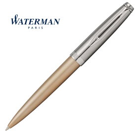 ウォーターマン ボールペン エンブレム デラックス ゴールド CT 2103046 国内正規品 保証書 プレゼント ギフト シンプル 使いやすい ラグジュアリー おすすめ 人気商品 モデル 送料無料 卒業祝い 入学祝い 合格祝い 就職祝い