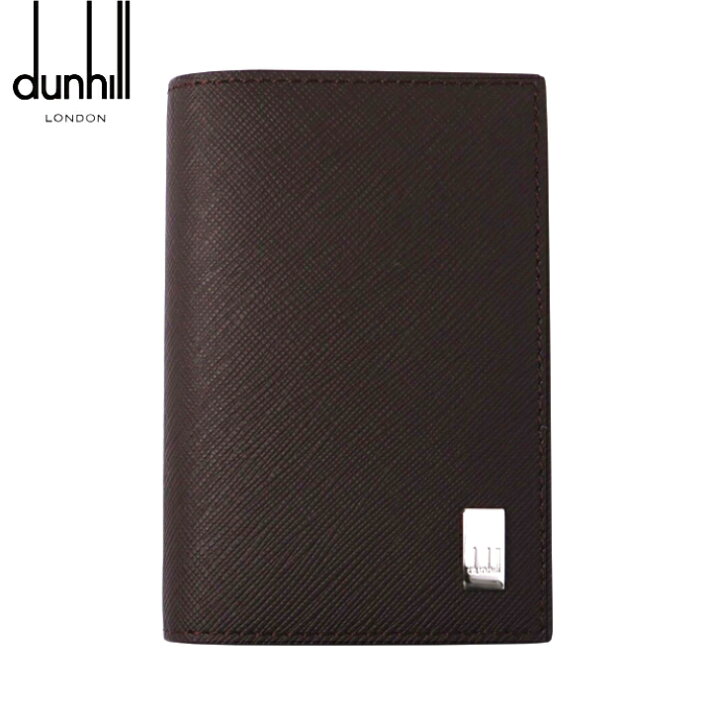 楽天市場】ダンヒル 名刺入れ dunhill カードケース ブラウン 