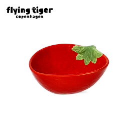 【公式】ボウル いちご 苺 春 ベリー 皿 フルーツ かわいい 可愛い パーティー スイーツ 小物入れ 12.5cm x 13.8cm x 高さ5cm 北欧 フライングタイガーコペンハーゲン Flying Tiger Copenhagen 公式