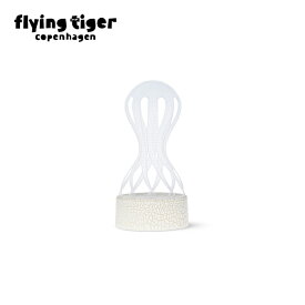 【公式】エフェクトランプ カラフル 綺麗 キレイ タコ ムーディー 電池式 インテリア ディスプレイ ランプ 照明 スケルトン サイズ：直径9.5cm×高さ20cm 北欧 フライングタイガーコペンハーゲン Flying Tiger Copenhagen 公式