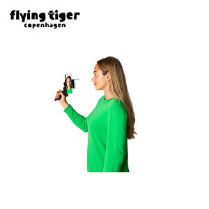 【フライングタイガー公式】ライト付き三脚 iPhone android アイフォン アンドロイド スマートフォン スマホホルダー スマホスタンド コンパクト 小型 卓上 手持ち 自撮り 配信 電池別売り 北欧