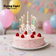 【フライングタイガー公式】ケーキシャンデリア パーティ（キャンドル付） パーティ バースデー birthday…