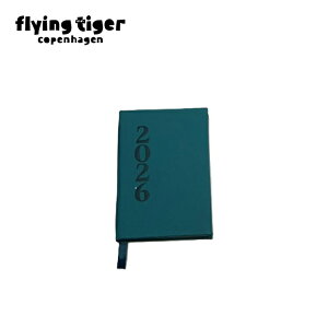 【フライングタイガー公式】WEEKLY手帳 手帳 2026年 スケジュール帳 北欧デザイン おしゃれ シンプル コンパクト 携帯便利 日記 ダイアリー 予定管理 文房具 ギフト プレゼント 持ち歩きやすい