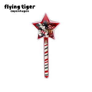 【フライングタイガー公式】鉛筆&消しゴムセット 消しゴム セット 星型ボックス入り 3.3×15.4×6.2cm クリスマス プレゼント 文房具 ギフト 学校 家庭 マルチカラー ストライプ 可愛い 実用的