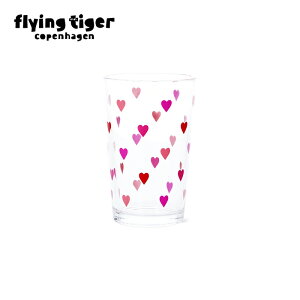 �y�t���C���O�^�C�K�[�����z�O���X �f���}�[�N �n�[�g�� �� �s���N �K���X�� �T�C�Y�F7×10.7cm �e��220ml �H�� �o�����^�C�� �H�� ���ݕ� �k�� �t���C���O�^�C�K�[�R�y���n�[�Q�� Flying Tiger Copen