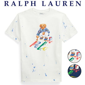 【4月1日(月)発送】ラルフローレン ベア tシャツ キッズ 半袖 プリント POLO RALPH LAUREN