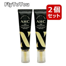 SEASON10 2個セット AHC テンレボルーション リアルアイクリームフォーフェイス 30ml フェイスクリーム スキンケア 韓国コスメ 正規品