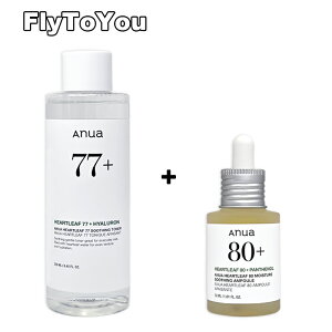 anua �A�k�A �h�N�_�~77�X�[�W���O�g�i�[ 250ml + �h�N�_�~80���C�X�`���[�X�[�W���O�A���v�� 30ml �Z�b�g �h�N�_�~�X�L���P�A�Z�b�g ���ϐ����e�t�Z�b�g �؍��R�X�� ���K�i