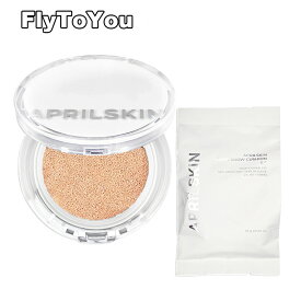 aprilskin エイプリルスキン マジックスノークッション spf50+ pa+++ 本品+リフィル 各12g クッションファンデーション 韓国コスメ 正規品