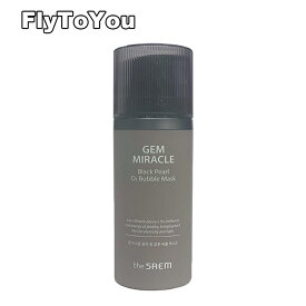 the saem ザセム ジェムミラクルブラックパールO2バブルマスク 105g 泡マスク 洗顔 スキンケア 単品 韓国コスメ 正規品