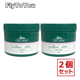 vt cosmetics vtコスメティック 2個セット シカマイルドトナーパッド 60枚入 弱酸性グリーンパッド 韓国コスメ 正規品 送料無料
