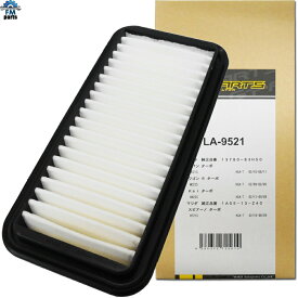 スピアーノ HF21S / ラピュタ HP22S / AZ-ワゴン MD22S エアフィルター エアエレメント 日本製 マツダ LA-9521※沖縄は送料1,720円