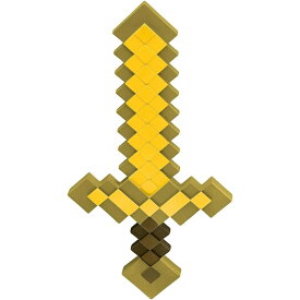 【公式ライセンス商品】マインクラフト なりきりゴールドの剣 金の剣 Minecraft Gold Sword マイクラ 武器 おもちゃ 道具 なりきり コスプレ グッズ 子供 キッズ 幼児 小学生 男の子 遊び 室内 誕生日 プレゼント クリスマス ギフト こどもの日 景品 ごっこ遊び 剣 ソード
