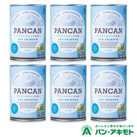 【ご注文殺到の為お届けまで4-5週間前後】パン・アキモト パンの缶詰 PANCAN ミルククリーム 6缶セット ｜ 長期保存13ヶ月 非常食 防災 備蓄 栃木県産品 那須塩原市